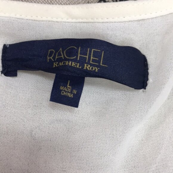 Rachel Rachel Roy Lulu V-Neck Shirred-Cuff Blouse - Picture 8 of 8